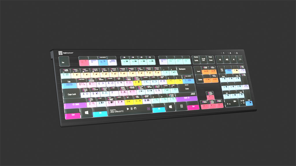 Adobe After Effects Shortcut keyboard ASTRA 2